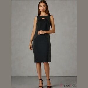 Danier Italian Leather Dress Keyhole Zip Up Size Extra Small